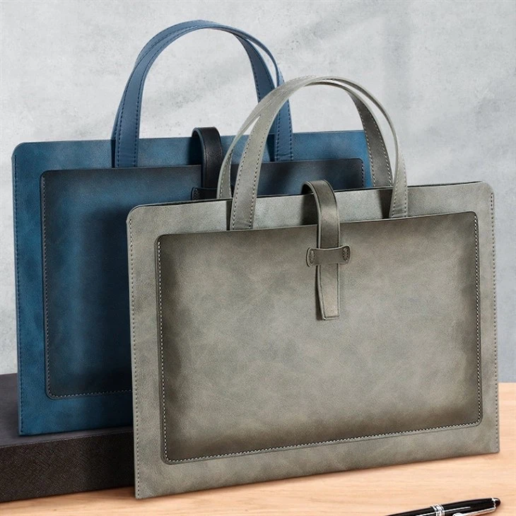 Leather Business Document Bag